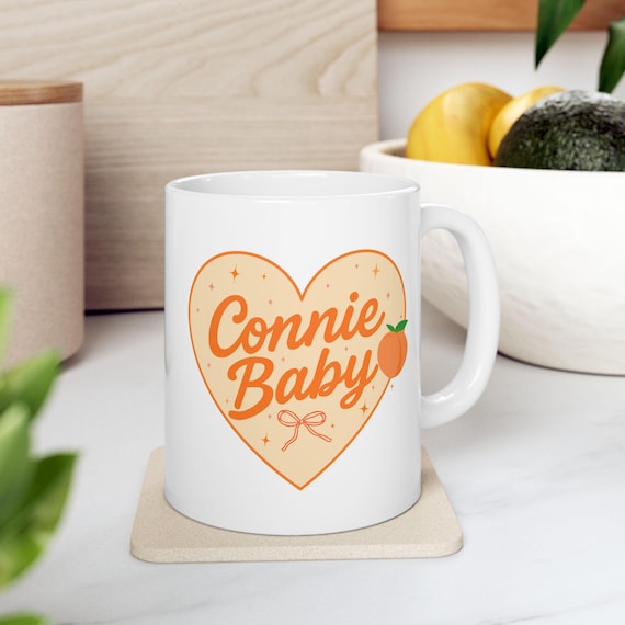 Connie Baby Mug, Team Conrad Mug, coffee cup