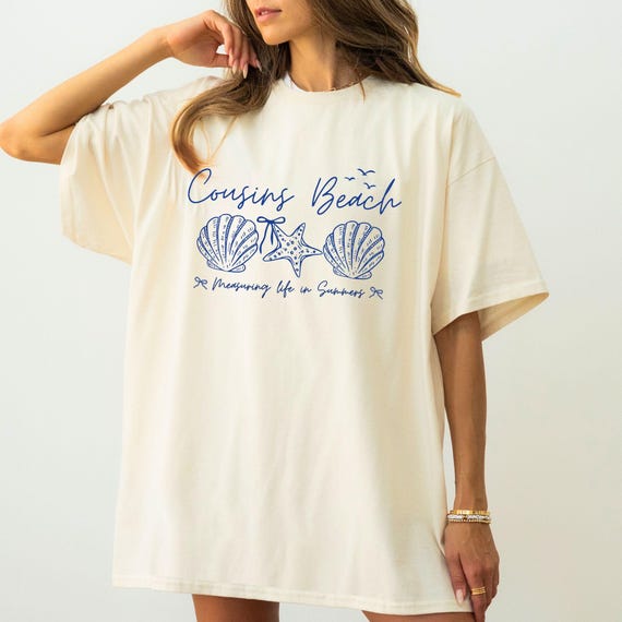 Cousins Beach T-Shirt, The Summer I Turned Pretty Shirt, TSITP Merch, Summer I Turned Pretty tshirt, Gift for Book lover, Gift for Her