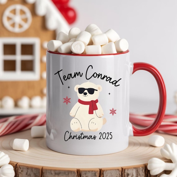 Conrad Christmas mug, Team Conrad Holiday Gift