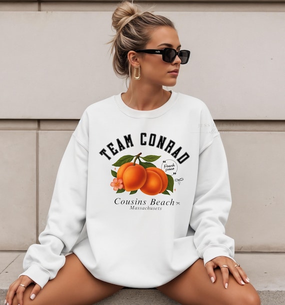 Team Conrad Sweatshirt: Peach Scene Crewneck - TSITP Sweatshirt