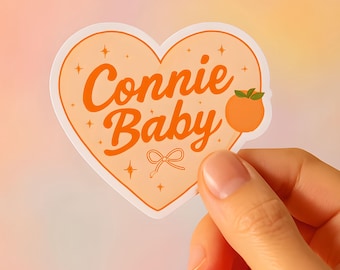Naklejka zespołu Conrad: Naklejka na laptopa Connie Baby