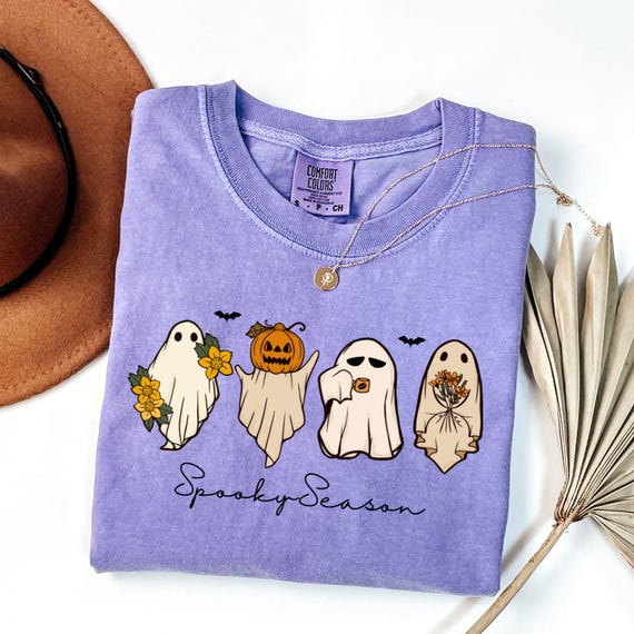 Halloween Ghost PNG: Spooky Season Sublimation Design (SVG, Digital Download)