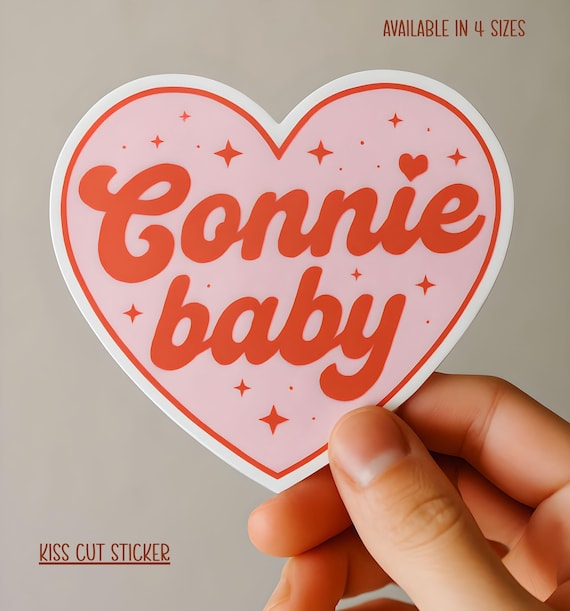 Team Conrad Sticker: Connie Baby Laptop Decal