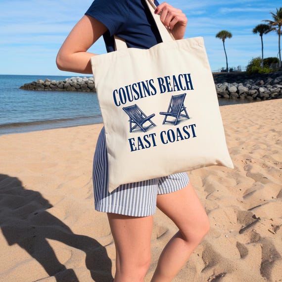 Tote Bag, Cousins Beach Tote, TSITP Tote Bag, Summer Vacation Tote, Beach Tote Bag, Summer Tote, TSITP Merch, Family Reunion, Gift for Her