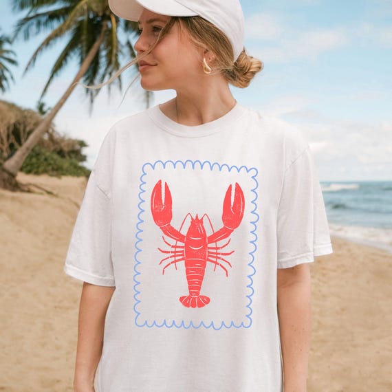Lobster PNG, Fisherman Aesthetic PNG, tote bag png, Summer PNG La Dolce Vita svg, Lobster shirt, Digital Download png, Digital Prints, svg