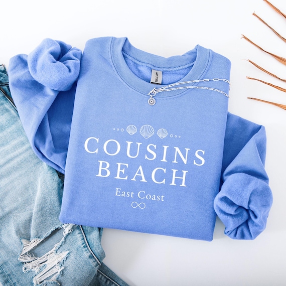 Cousins Beach Sweatshirt, Vintage Beach, TSITP Merch, The Summer I Turned Pretty Shirt, Summer Shirt, Book lover, East Coast, Gift for Her