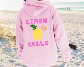 Limoncello PNG: La Dolce Vita Lemon Graphic (Digital Download)