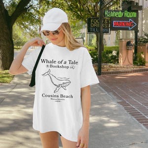 Whale of a Tale shirt, TSITP, Cousins Beach Shirt, TSITP Shirt, American Eagle, The Summer I Turned Pretty t-shirt, Gift for Book Lovers