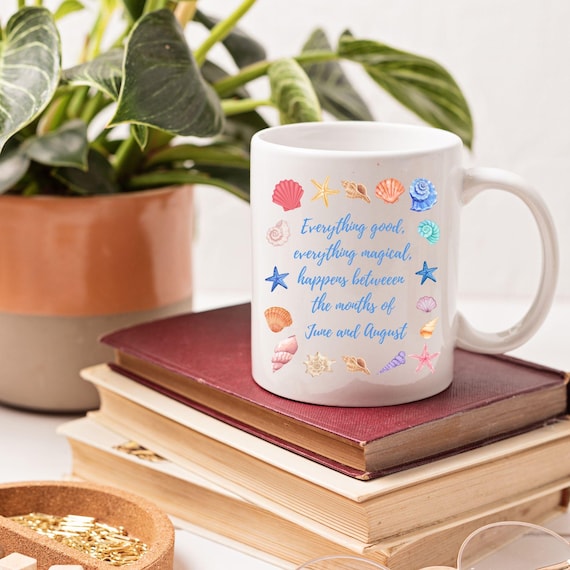 TSITP mug, The Summer I Turned Pretty quote, Beach mug, summer mug, Coastal Decor, Coffee Cup, Tea Mug, TSITP merch,