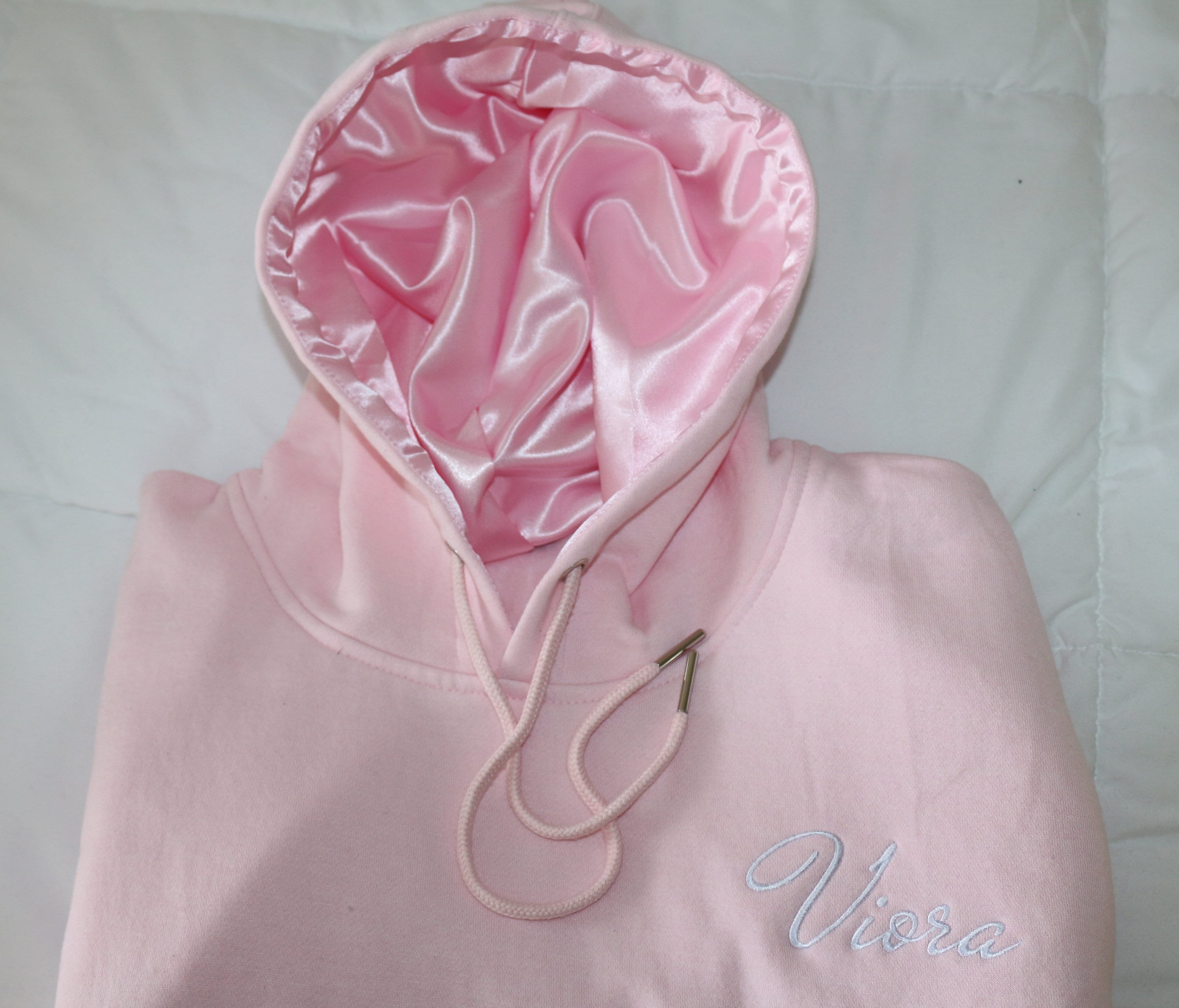 Blush pink hoodie women's sale