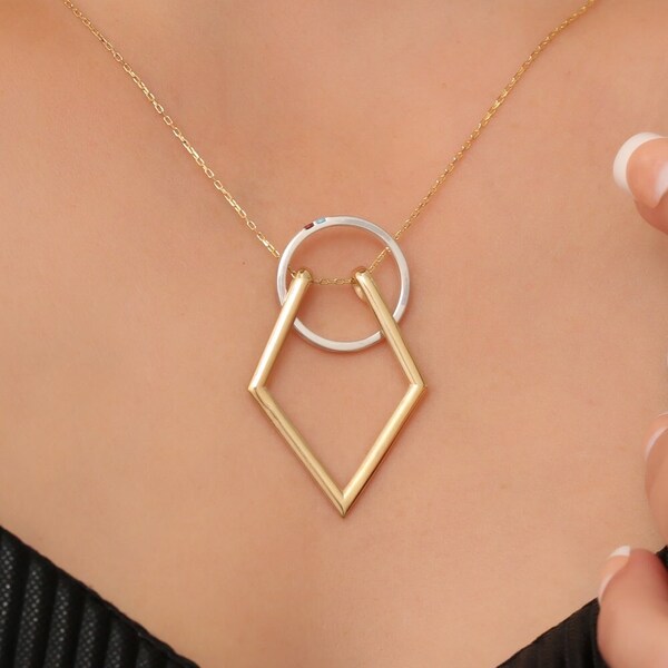 Ring Necklace Holder Etsy