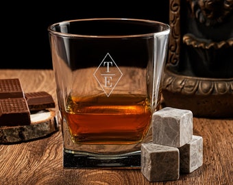Benutzerdefiniertes Whisky-Geschenkset mit Gravur, Valentinstagsgeschenk, Whisky-Set, Geschenk für Männer, personalisiertes Premium Whisky-Set Geschenk für Vater