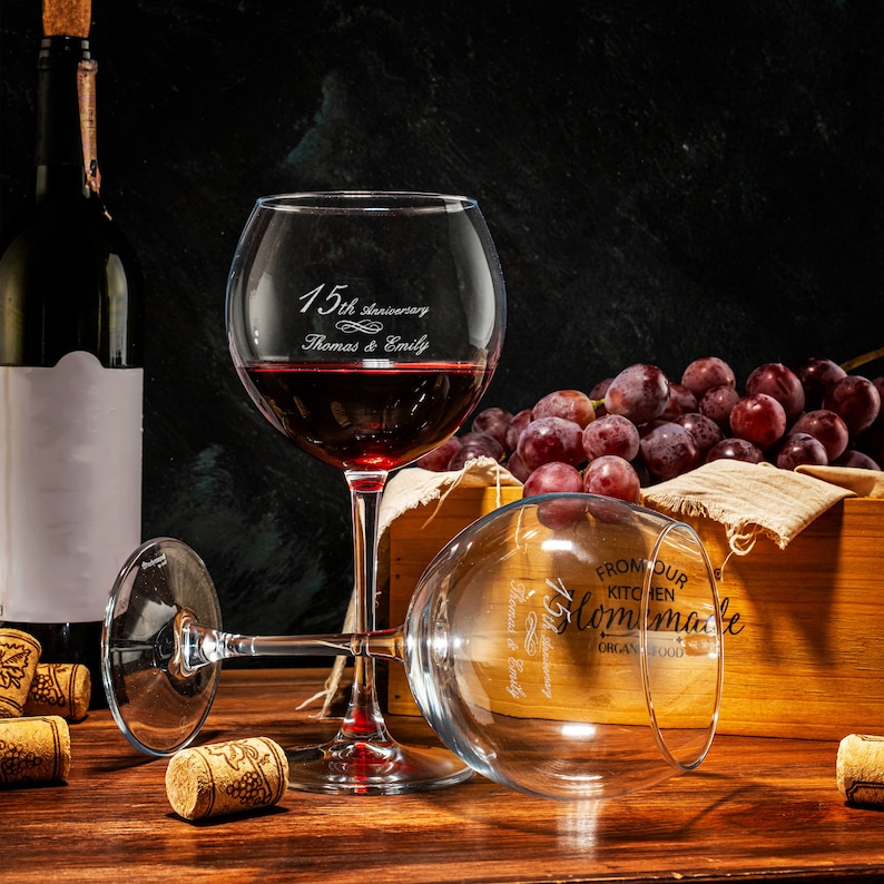 romantic evening glass
celebration wine glass
sophisticated drinkware
premium wine glass
handcrafted wine glass
custom engraved glass
barware gift
holiday gift
Christmas gift
birthday gift
housewarming gift
etched glassware
glass for wine lover
modern wine glass
aesthetic wine glass