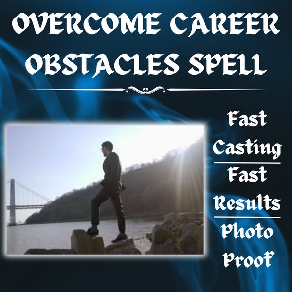 Overcome Career Obstacles Spell - Career Spells, Overcome Career Obstacles And Problems, Remove Obstacles Ritual, White Magic, Fast results