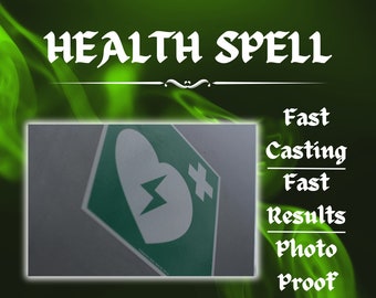 HEALTH SPELL - Prevent Yourself From Illnesses, Mend Your Health, Good Life Spell, Healthy Life Spell, Fast Results, White Magic