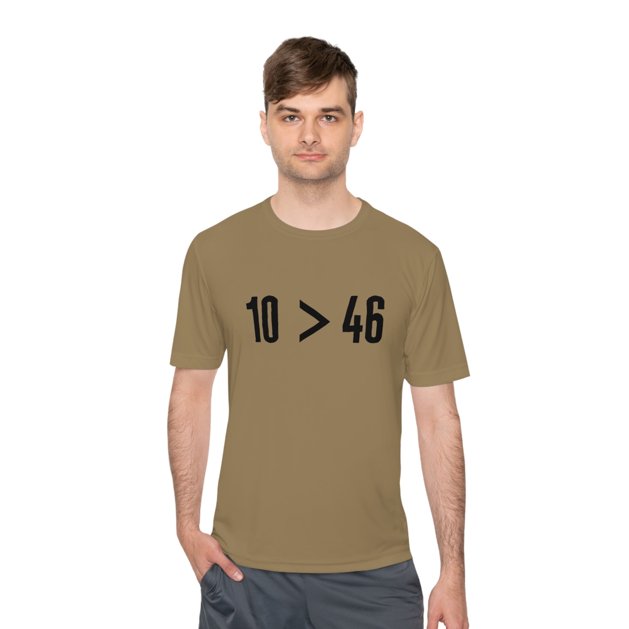 『TEN TEE ACID BROWN L』 10>46 Coyote Brown Unisex Moisture Wicking Tee - Etsy Canada