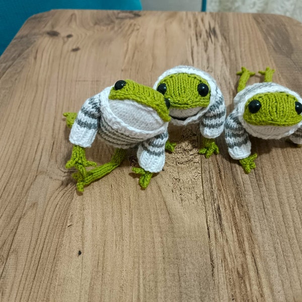 Cute Froggies for kids  , Custom Crochet frog, Froggie's Sweater, Sweater to fit frog, toys for kids, finished toy