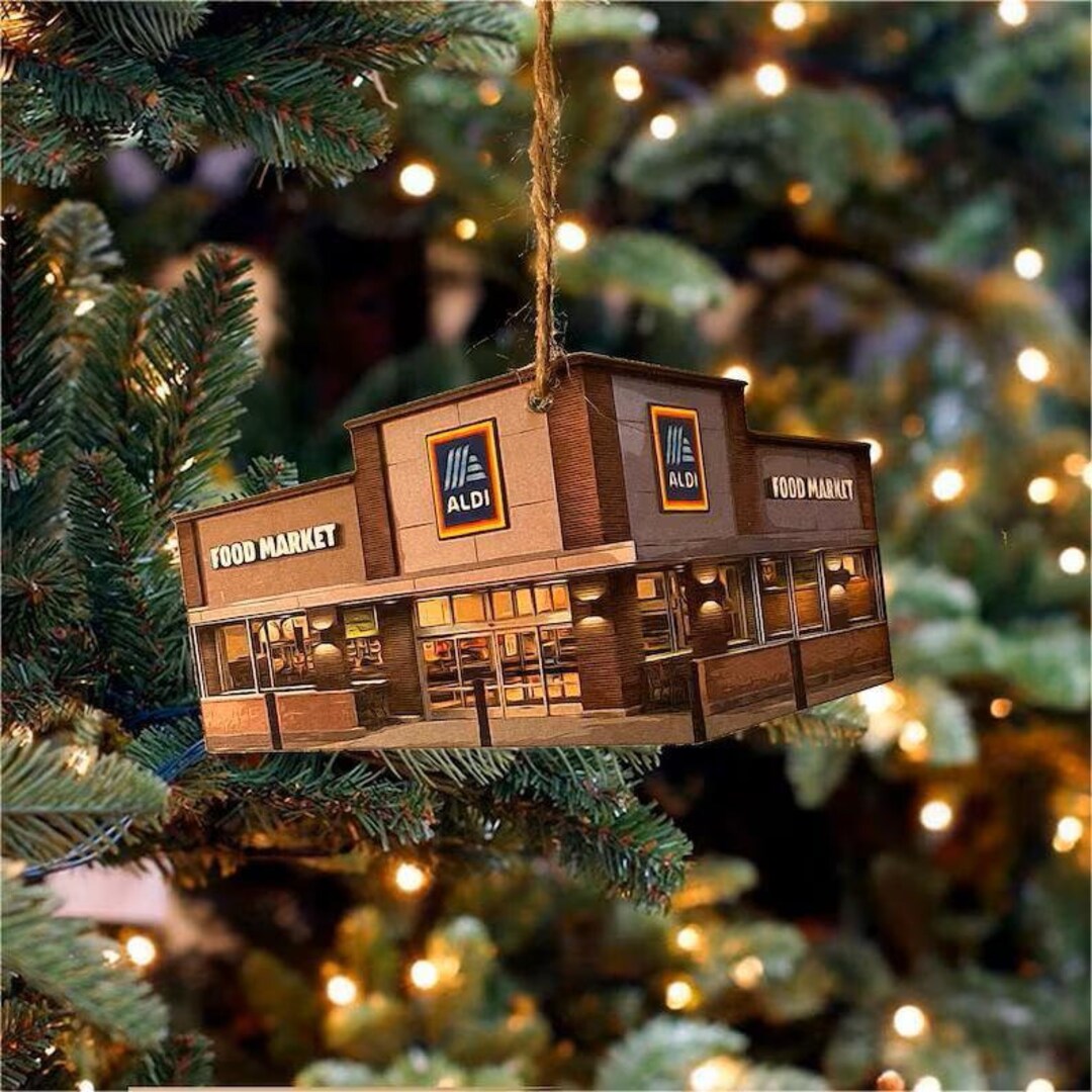 Aldi handmade Ornament Etsy