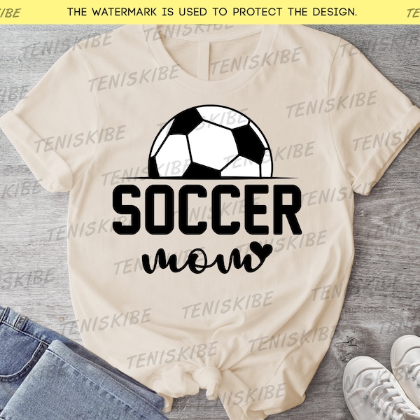 Soccer Mom Shirt, Custom Soccer Shirt Mom, Custom Sport Shirt, Game Day Tee, Soccer  Gift for Women