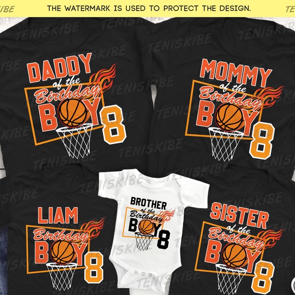 Chemises de famille de basket-ball d’anniversaire, t-shirt d’anniversaire pour garçons, chemise de garçon d’anniversaire sur le thème du baseball, chemise de premier anniversaire, 1er anniversaire, chemise de papa