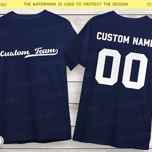 custom baseball shirt, Name Number Jersey Shirt, custom baseball jersey, your Team Shirts, baseball shirt , Personalized Custom Tees