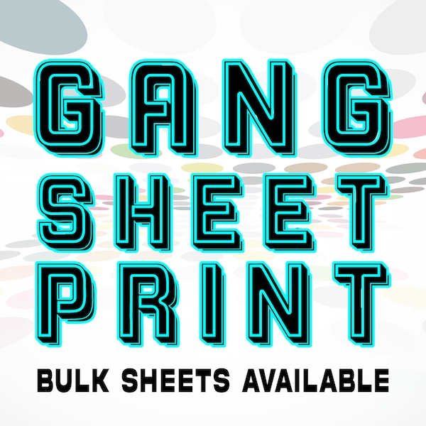 DTF Gang Sheet, Gang Sheet, Custom Dtf Gang Sheet, Custom DTF Transfer, Bulk Dtf Transfer, Custom dtf transfer, Custom Heat Transfer