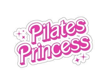 Adesivo Princesa Pilates — Para Aquela Que Reina Sobre a Classe Reformer