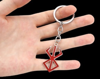 Red Brand of Sacrifice Berserk Keychain