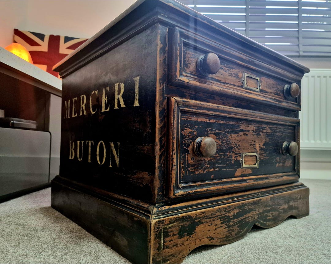 Haberdashery Counter Top Drawers. Etsy UK