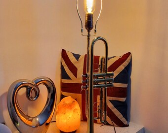 Brass Trumpet Lamp / retired instrument lamp