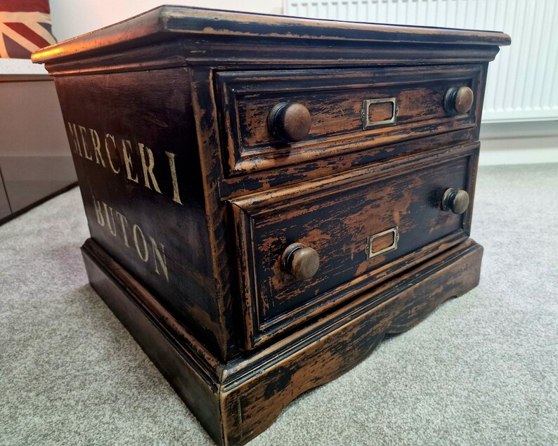 Haberdashery Counter Top Drawers. Etsy UK