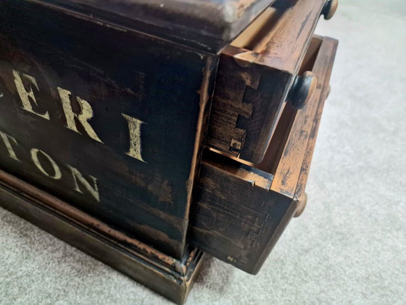 Haberdashery Counter Top Drawers. Etsy UK