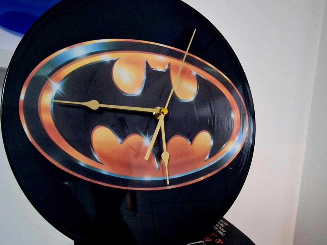Batman Picture Disc - Prince - Clock - Etsy