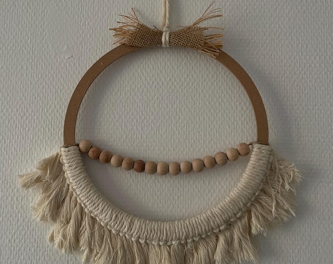 Boho Macrame Wall Hanging - Pearl
