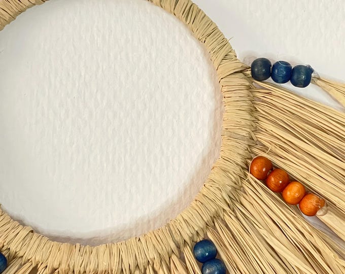 Boho Fan Wall Hanging - Uchiwa
