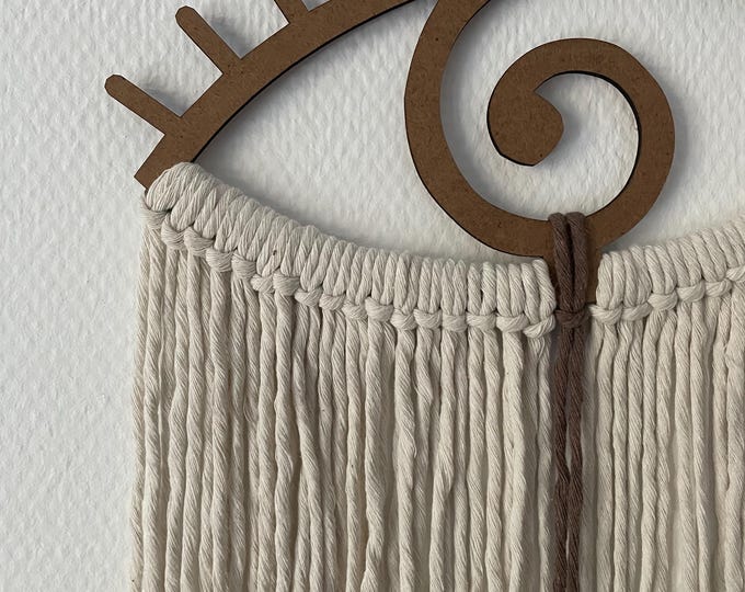 Macrame Boho Eye Wall Hanging - Karu