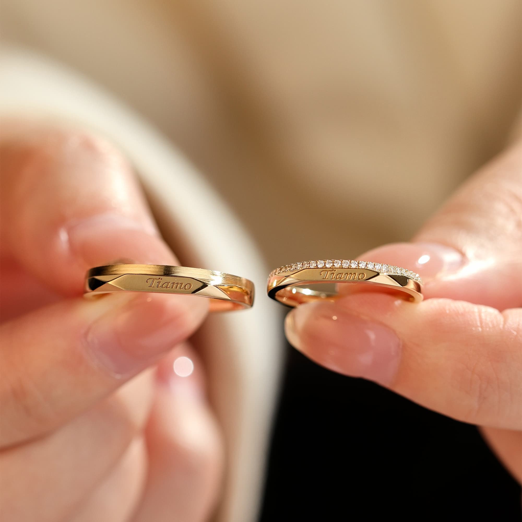 Etsy 18k gold ring deals