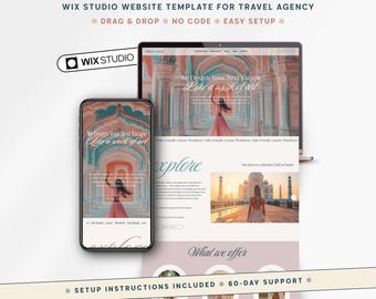 Wix Website Template For Travel Agents, Wix Travel Agent Template, Wix Website Template For Travel Agency, Wix Travel Website Template