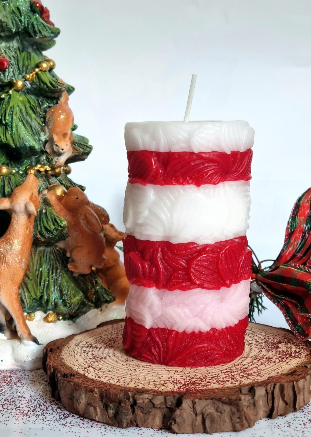 Christmas Pillar Candles