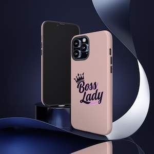 Boss Lady iPhone Case | Empowering Accessory for Women | Gift for Bosses, Entrepreneurs, Graduations, Birthdays, Motivational Gift For Women