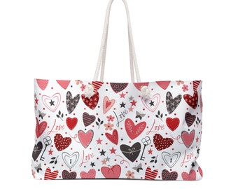Borsa tote da weekend / Borsa da viaggio elegante da weekend / Borsa da viaggio elegante da weekend / Borsa tote da weekend per donna