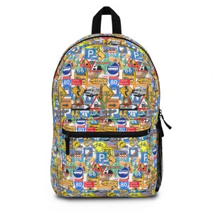 Stylish Retro backpack | Vintage Backpack | Chic Vintage Backpack | college Backpack