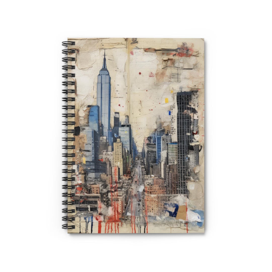 Spiral Notebook - Ruled Line - Etsy