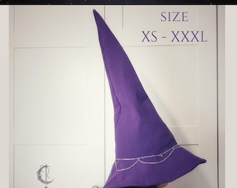 Witch Hat Sewing Pattern: DIY Costume, Cosplay (PDF Pattern)