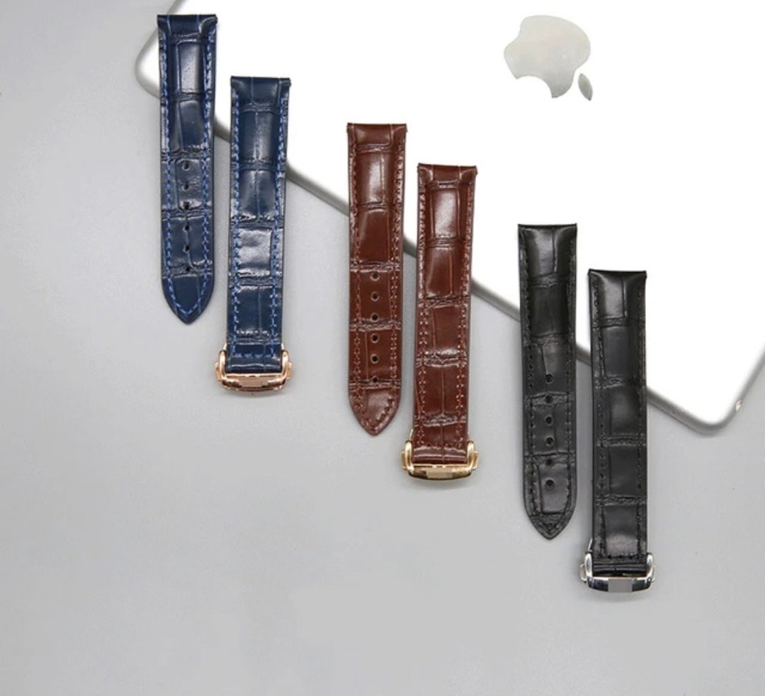 Bracelet De Montre En Cuir Véritable - Tailles 8 à 24cm, Offre Spéciale : Achetez 2, Obtenez 1 Gratuit !