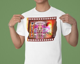 Metropolis False Maria Premium Unisex Crewneck T-shirt.