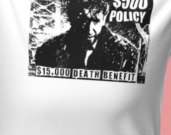 It's a Wonderful Life in Sin City T-Shirt – Dark Comic Mashup, Soft Cotton, Eco-Friendly Print