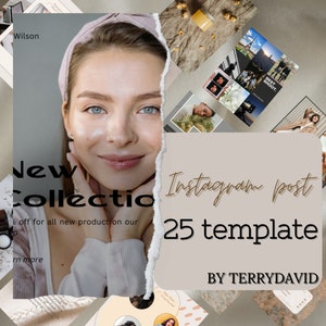 Instagram template Instagram post Instagram templates canva template canva templates Instagram sosial media template Editable template