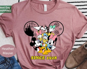 Retro Mickey Mouse & Friends Disney Vacation Shirt