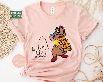 Gus-Gus Cinderella Disney Shirt, Disney Snacks Tee